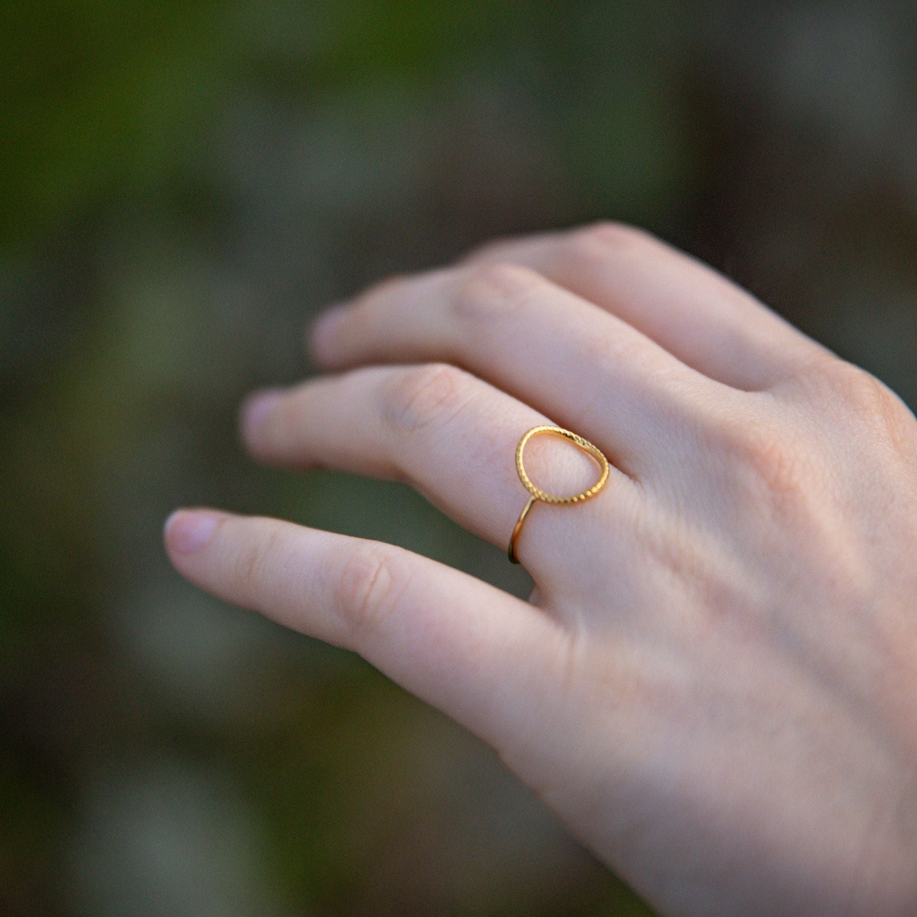 Bague "Cercle" en Acier inoxydable