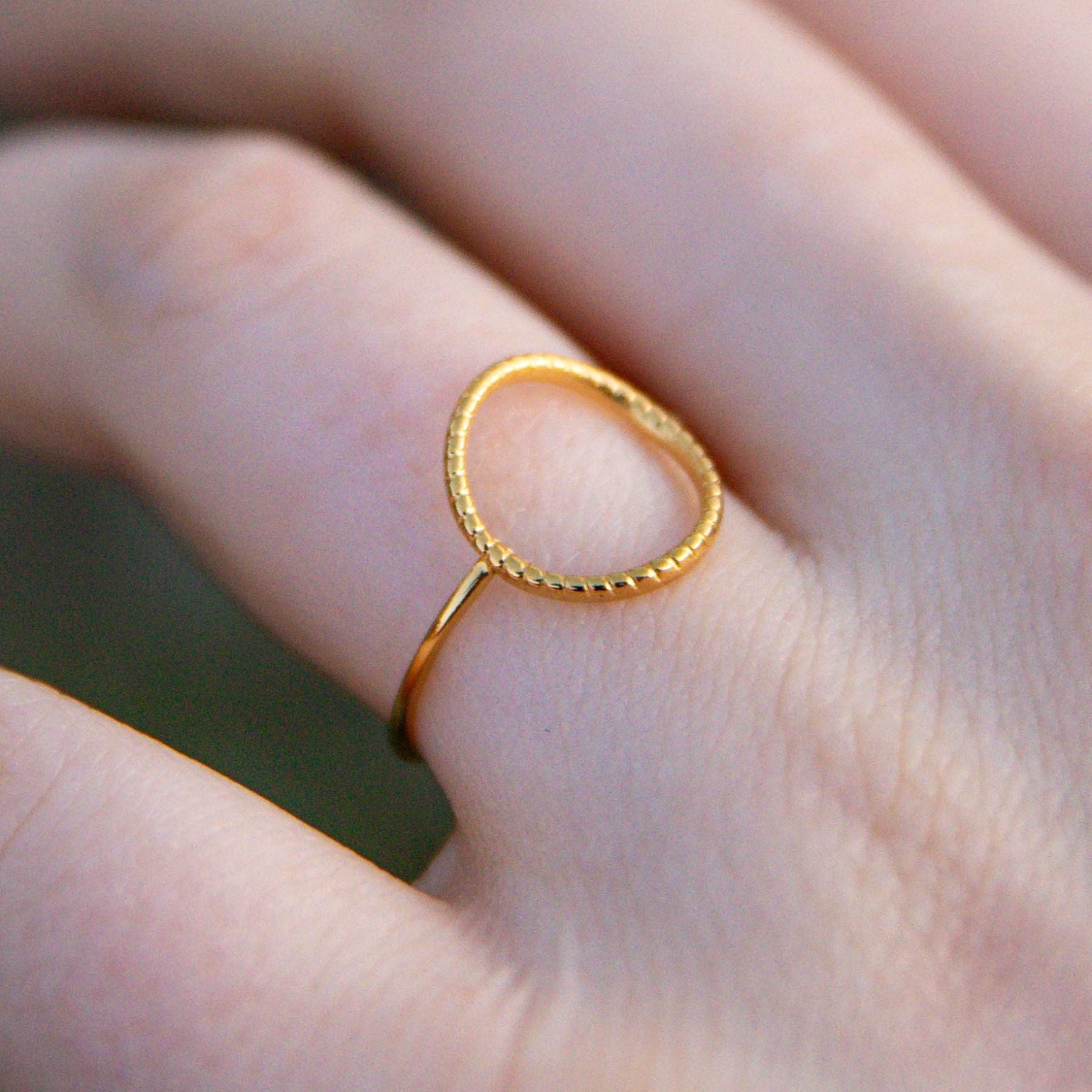 Bague "Cercle" en Acier inoxydable