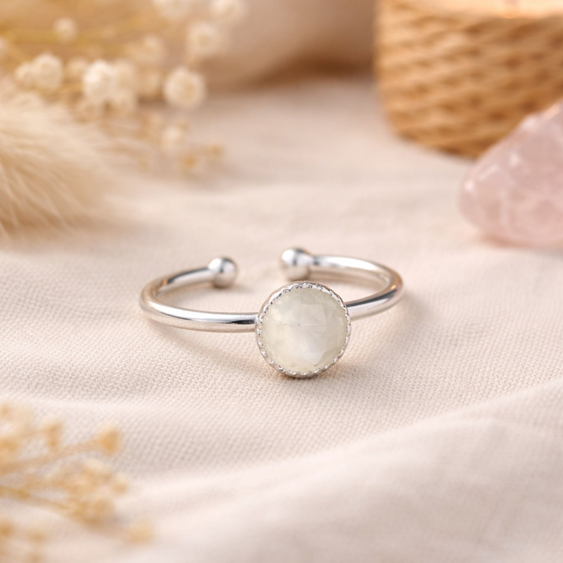 Bague "Métis" - Pierre de lune