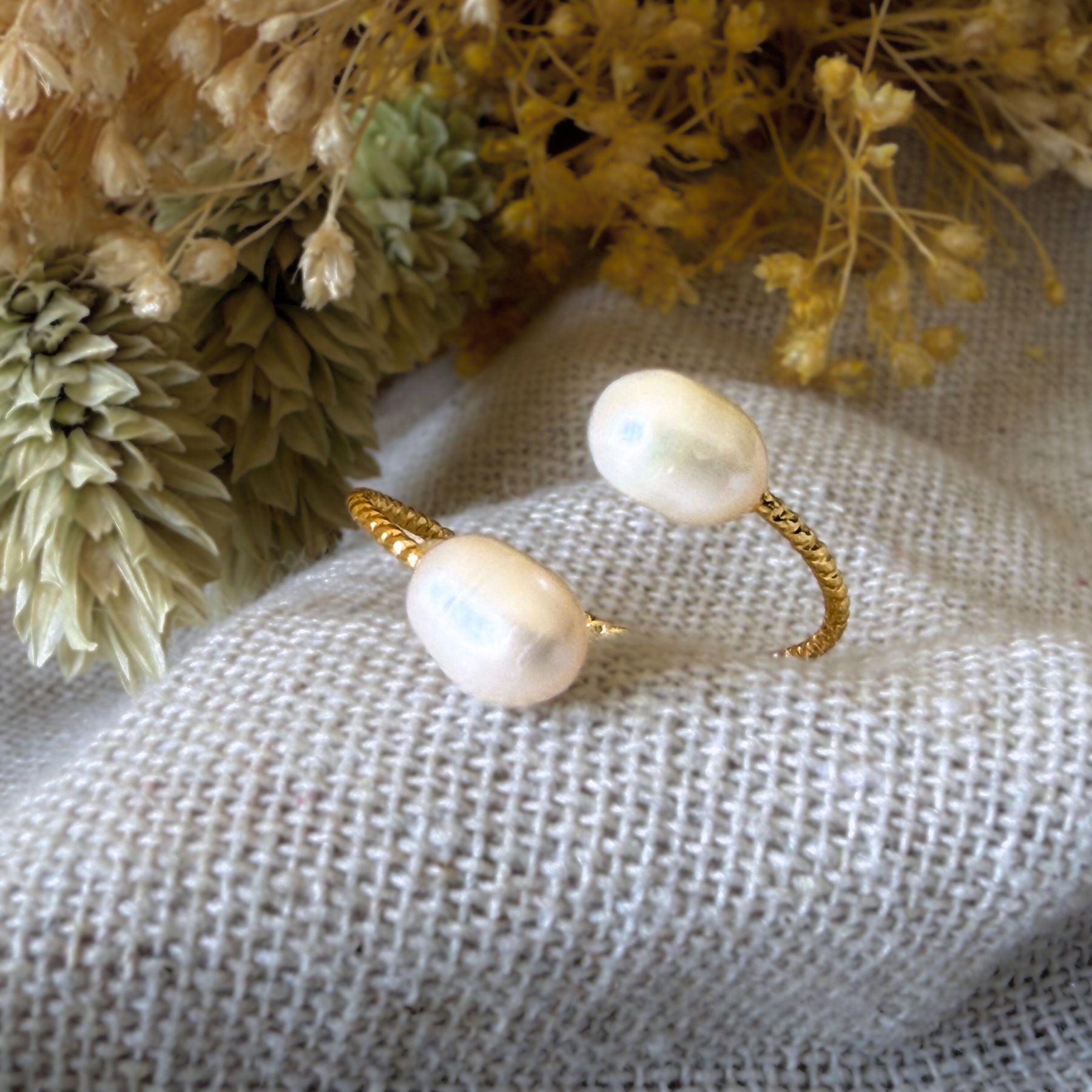 Bague en Perles d'eau douce