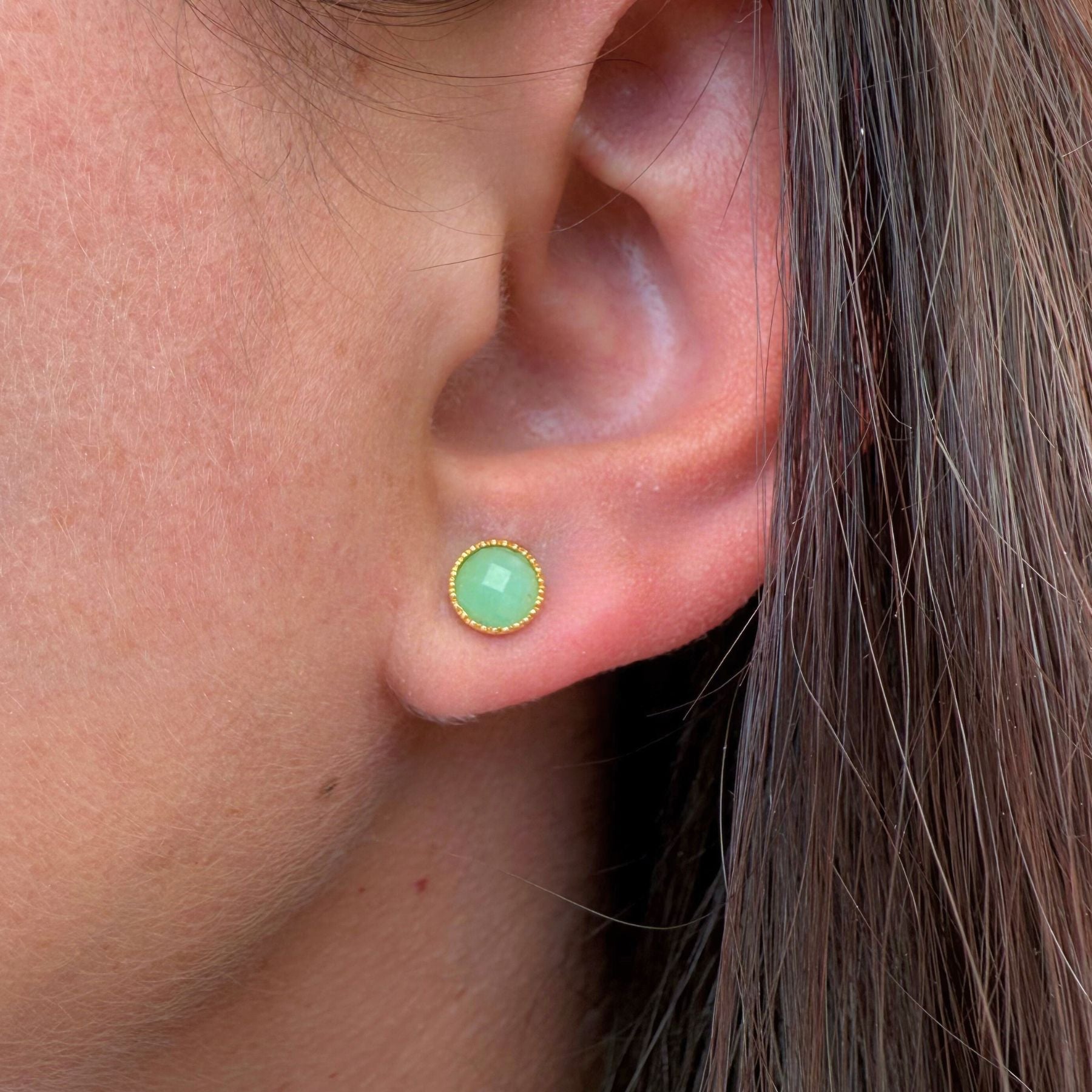 Boucles d'oreilles - Amazonite