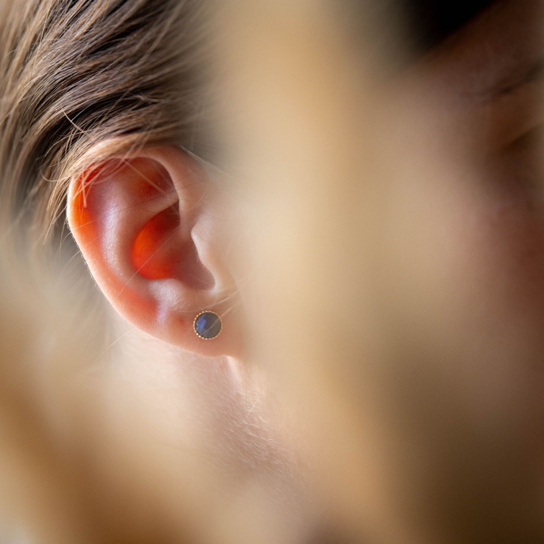 Boucles d'oreilles en Lapis-lazuli