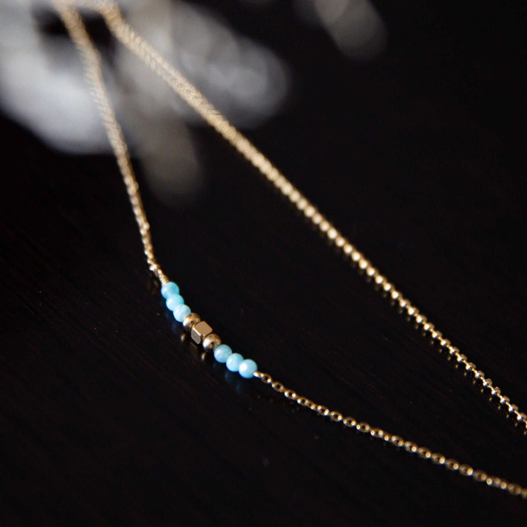 Bracelet "Anahita" en Amazonite