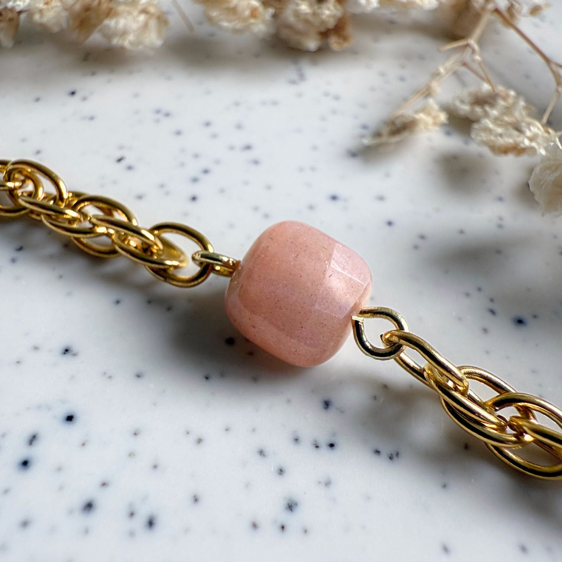 Bracelet "Letiko" - Pierre de soleil