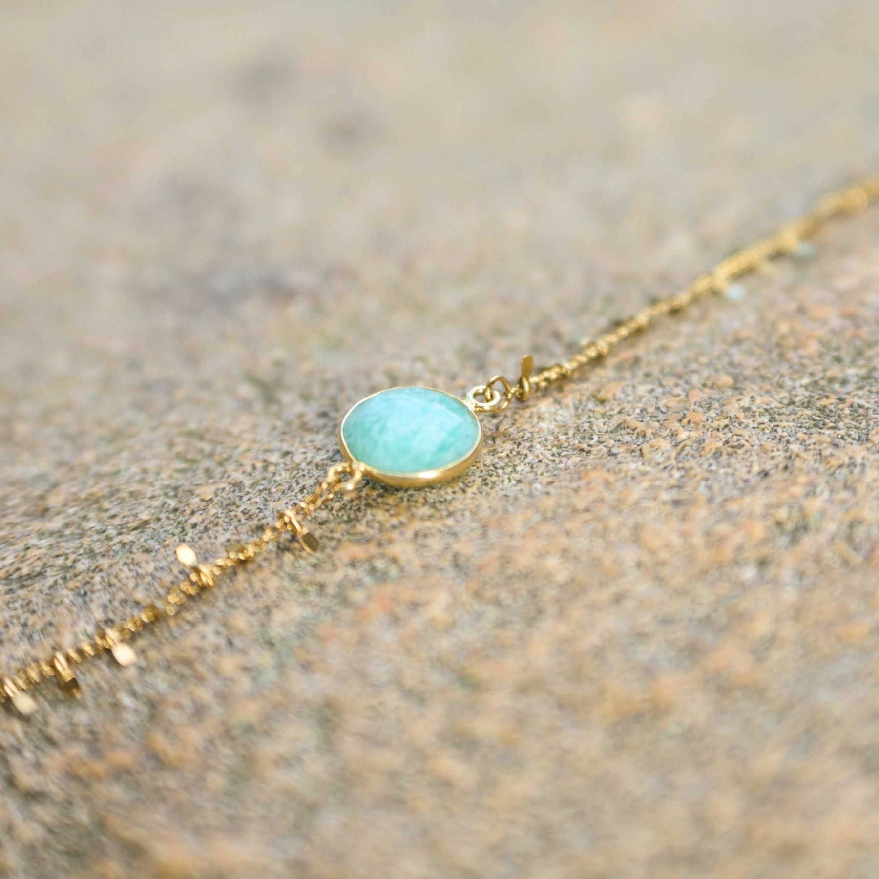 Bracelet "Thalie" en Amazonite