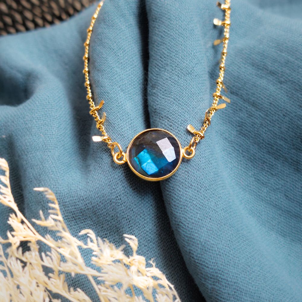 Bracelet "Thalie" en Labradorite