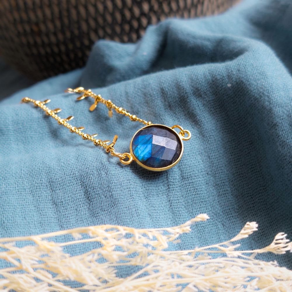 Bracelet "Thalie" en Labradorite