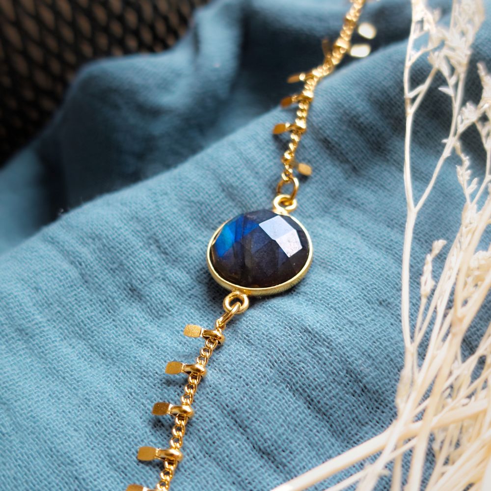 Bracelet "Thalie" en Labradorite