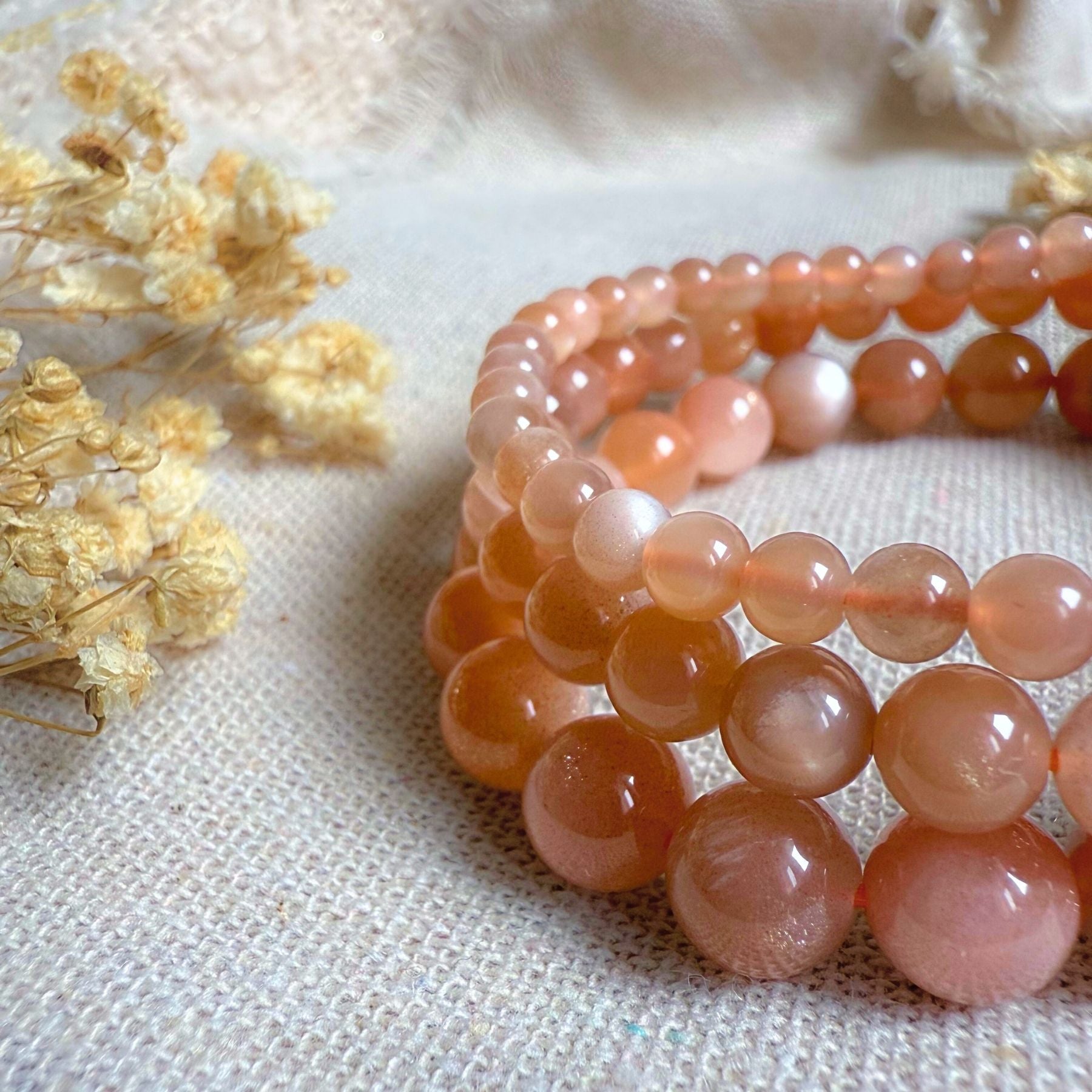 Bracelet en Pierre de soleil A+