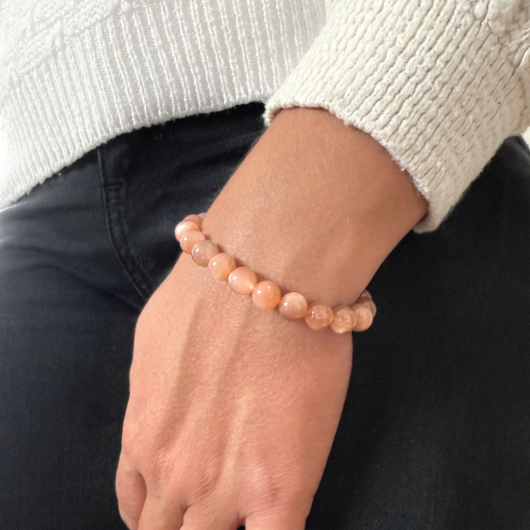 Bracelet en Pierre de soleil A+