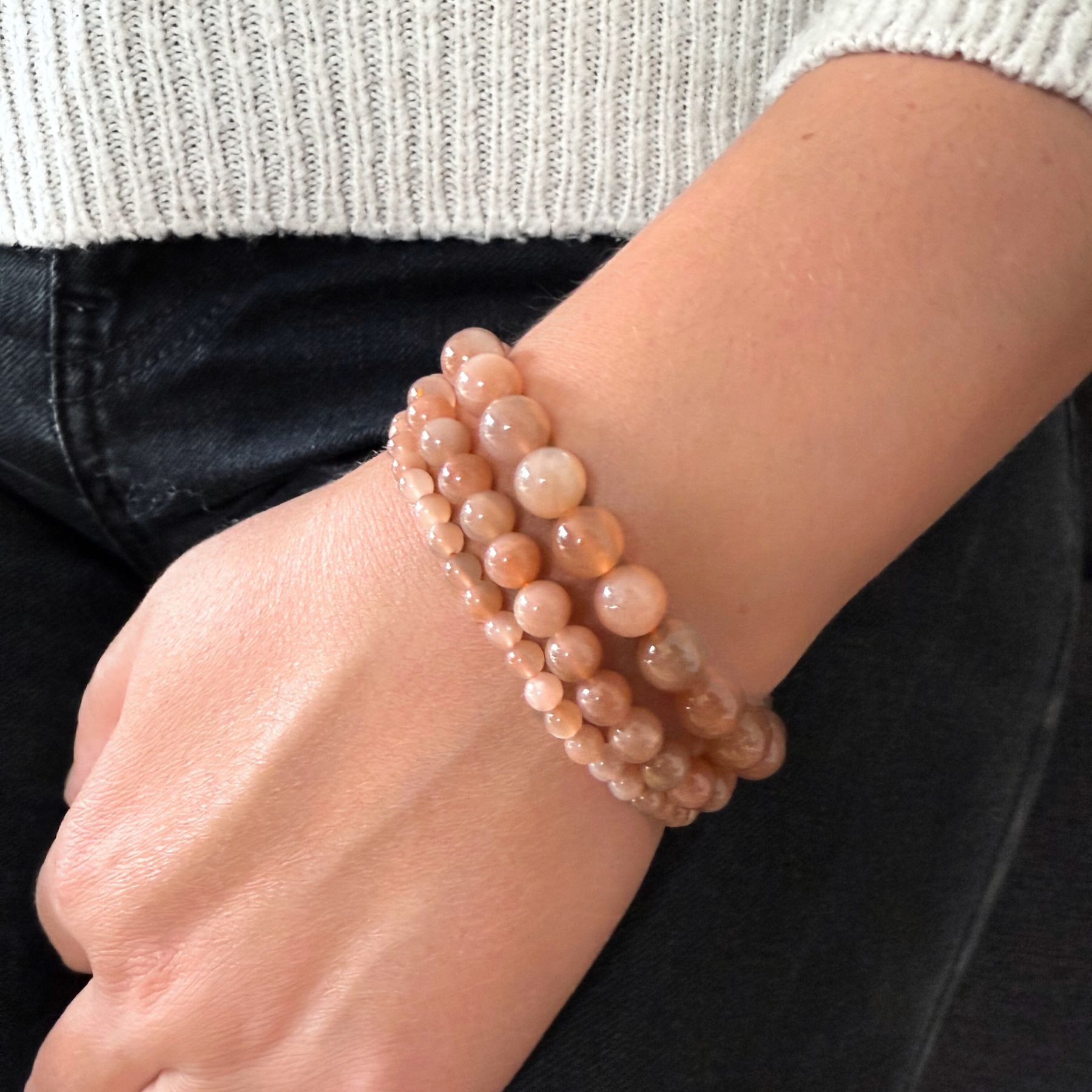 Bracelet en Pierre de soleil A+