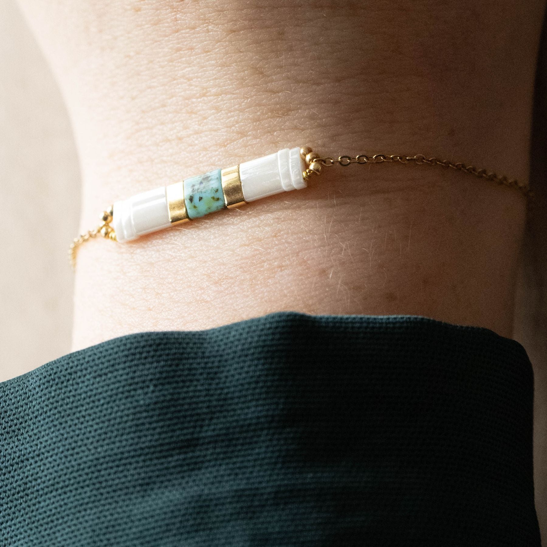 Bracelet en perles japonaises Miyuki