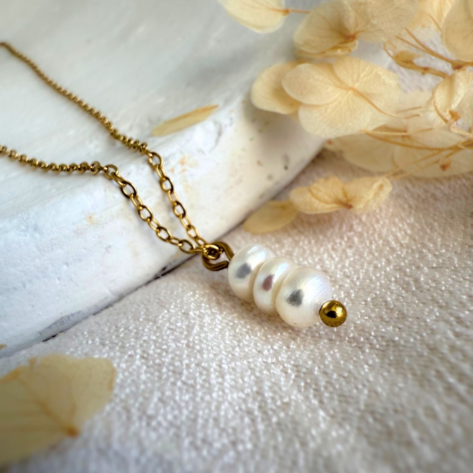 Collier - Perle d'eau douce