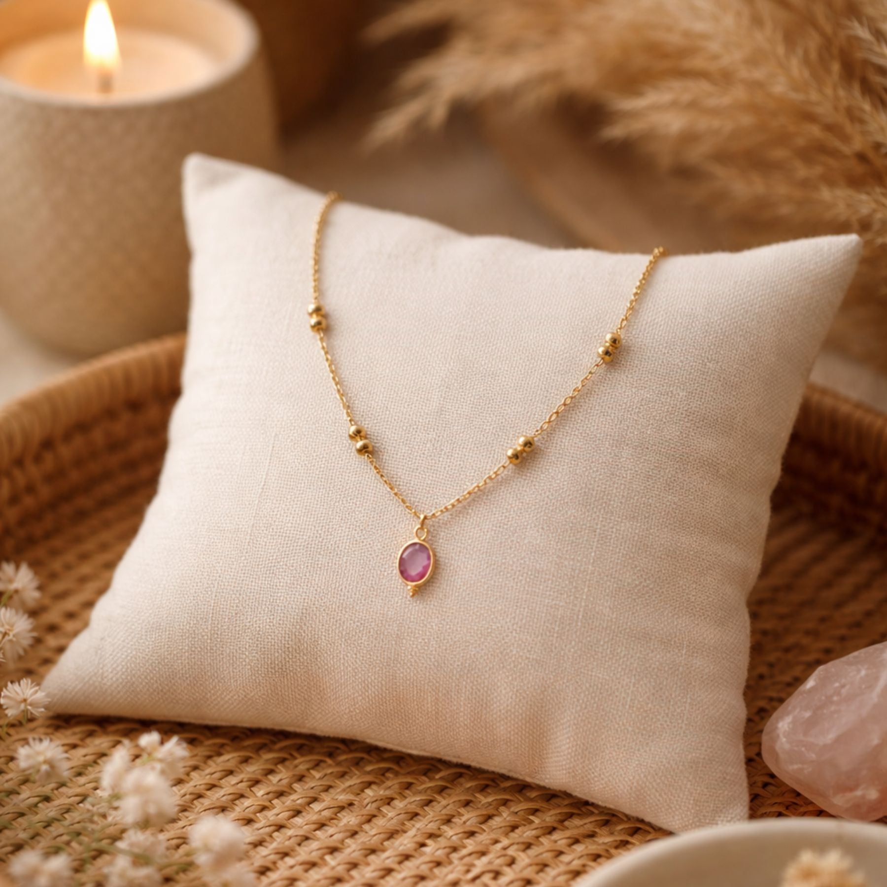 Collier "Calliope" - Améthyste