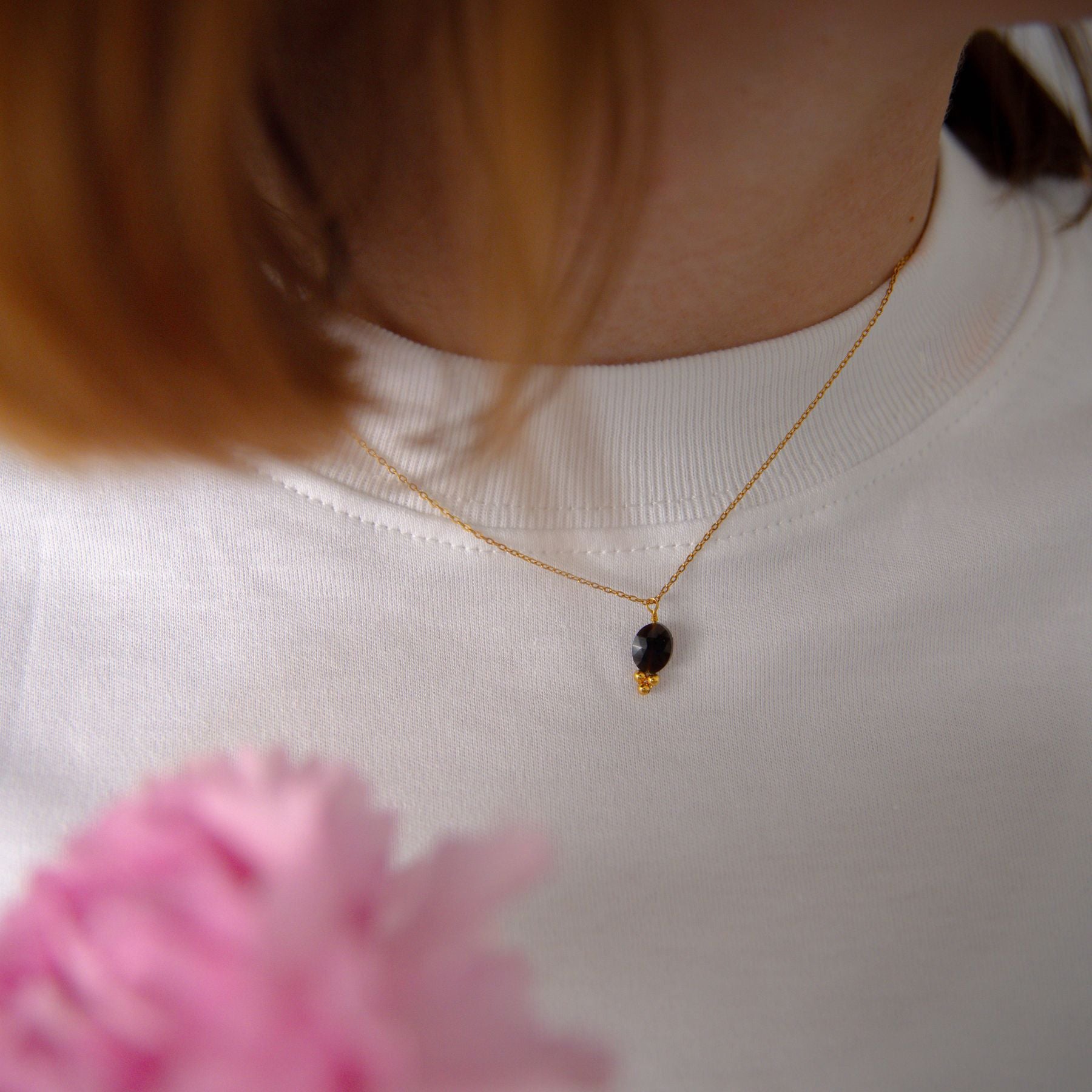 Collier "Héra" en Onyx