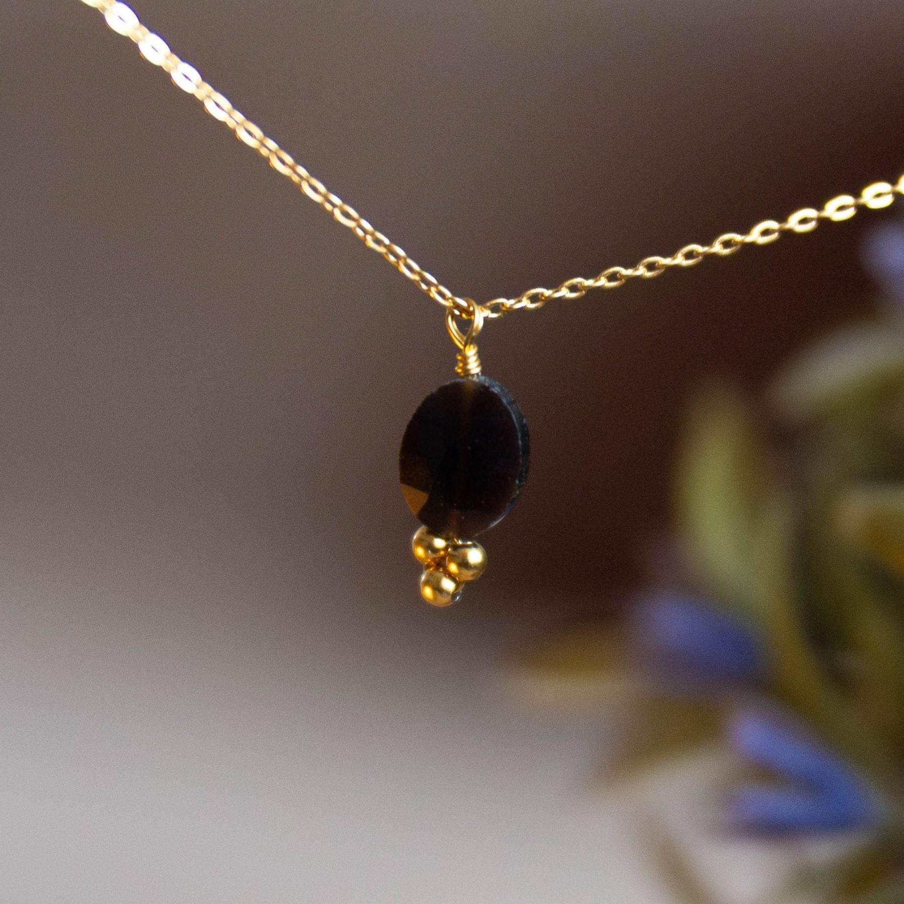 Collier "Héra" en Onyx