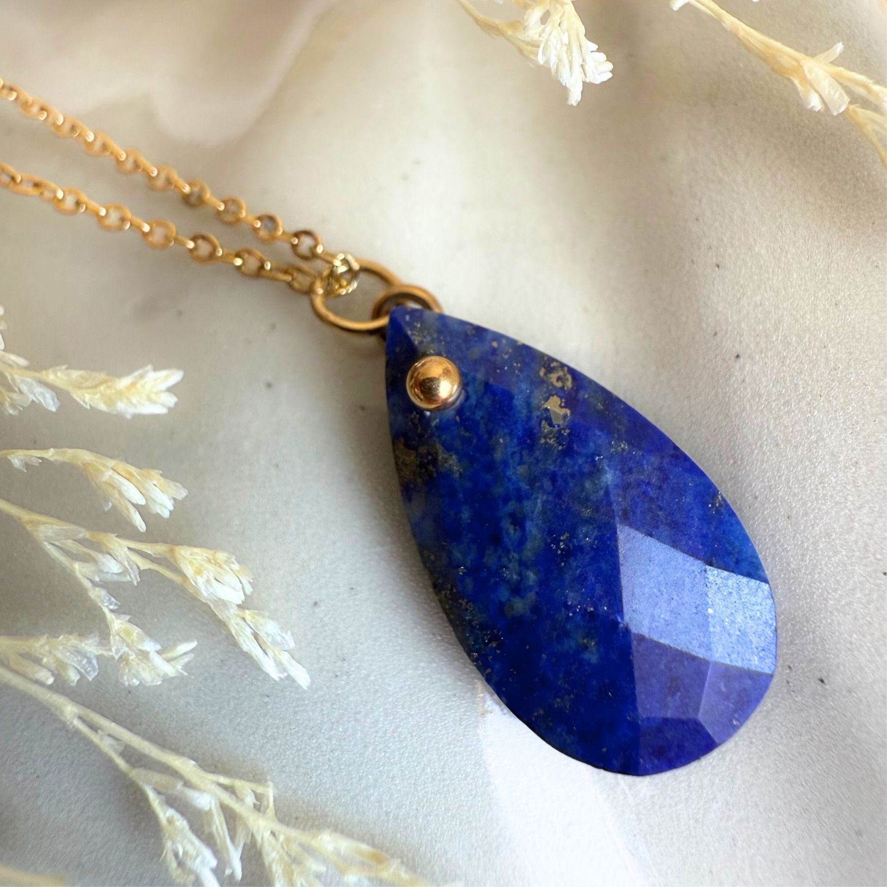 Collier "Vénus" - Lapis-lazuli