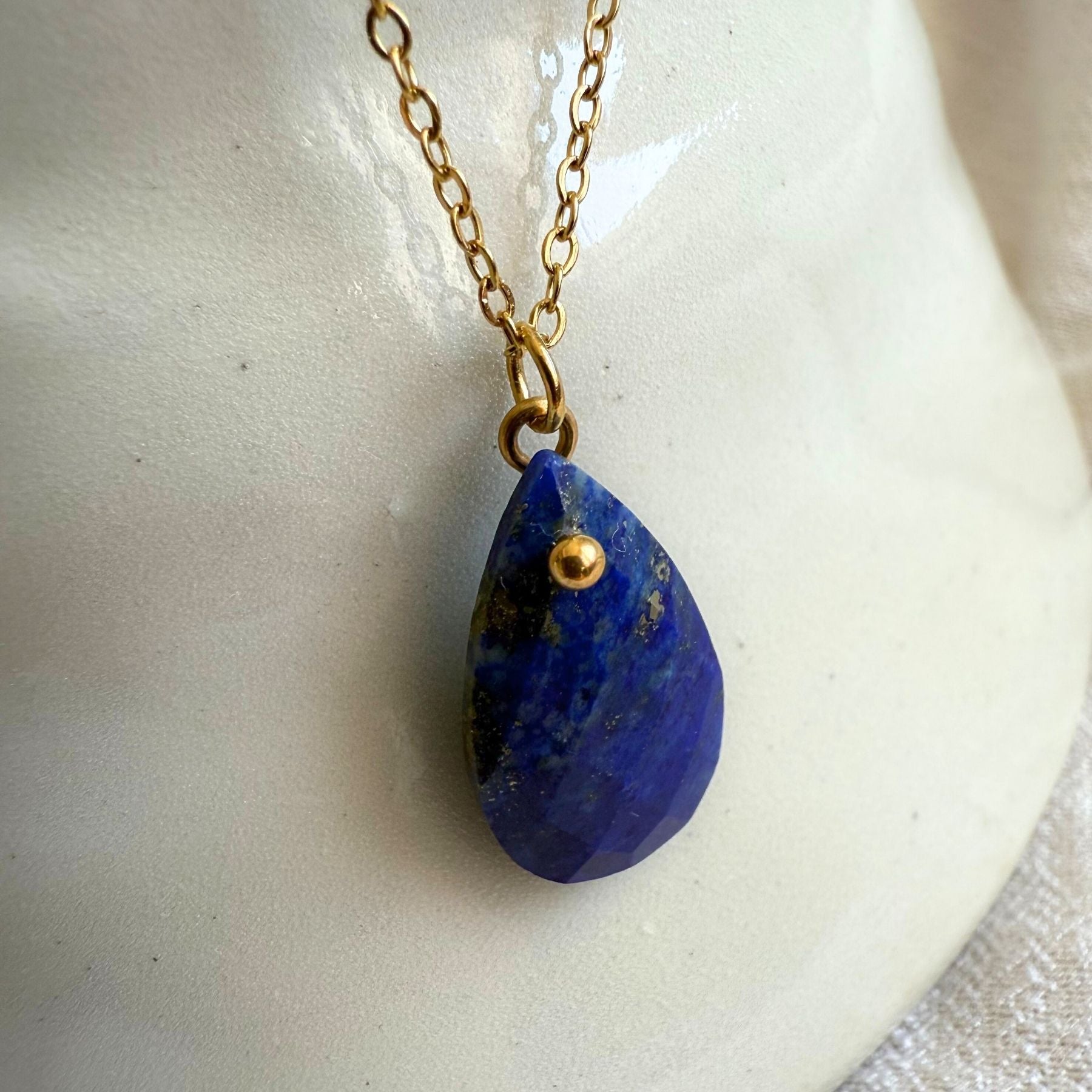 Collier "Vénus" - Lapis-lazuli