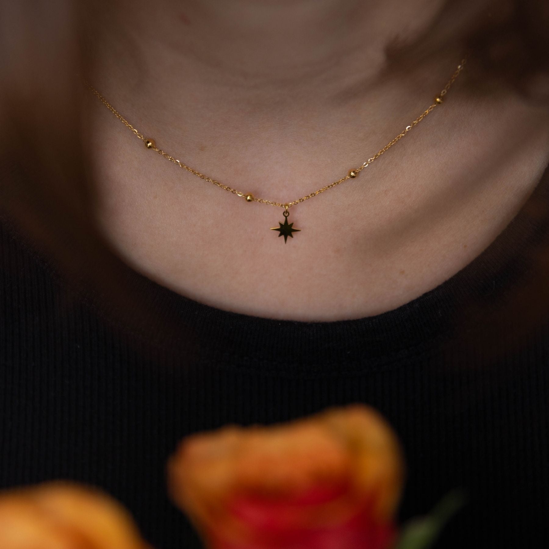 Collier "Étoile" en Acier inoxydable
