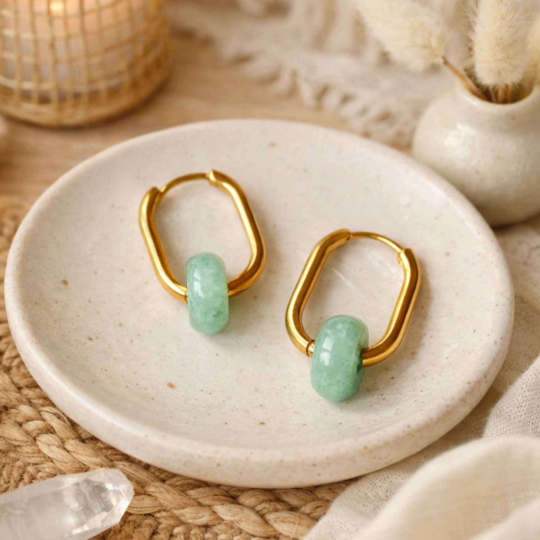 Créoles en Aventurine