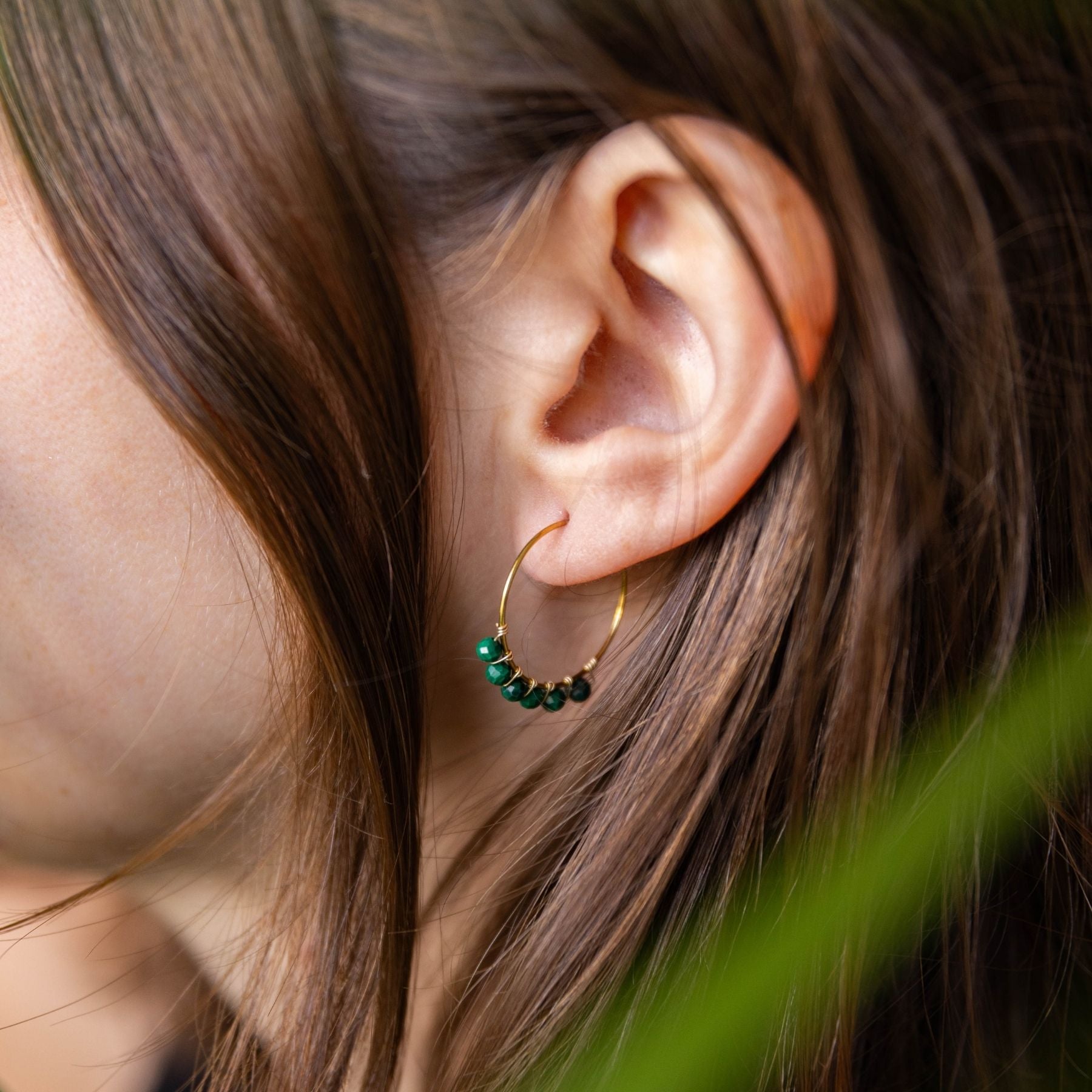 Créoles en Malachite