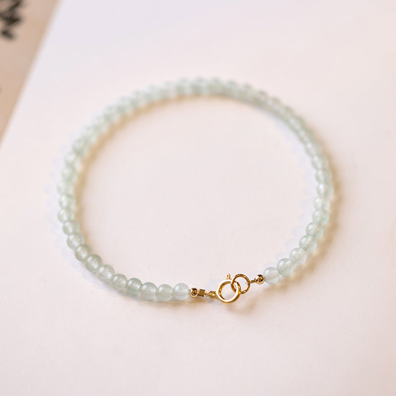 Bracelet "Maya" en Jade