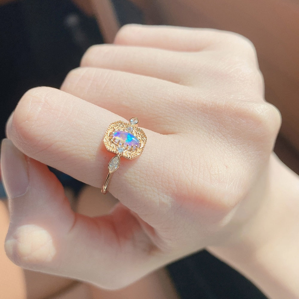 Bague en Opale