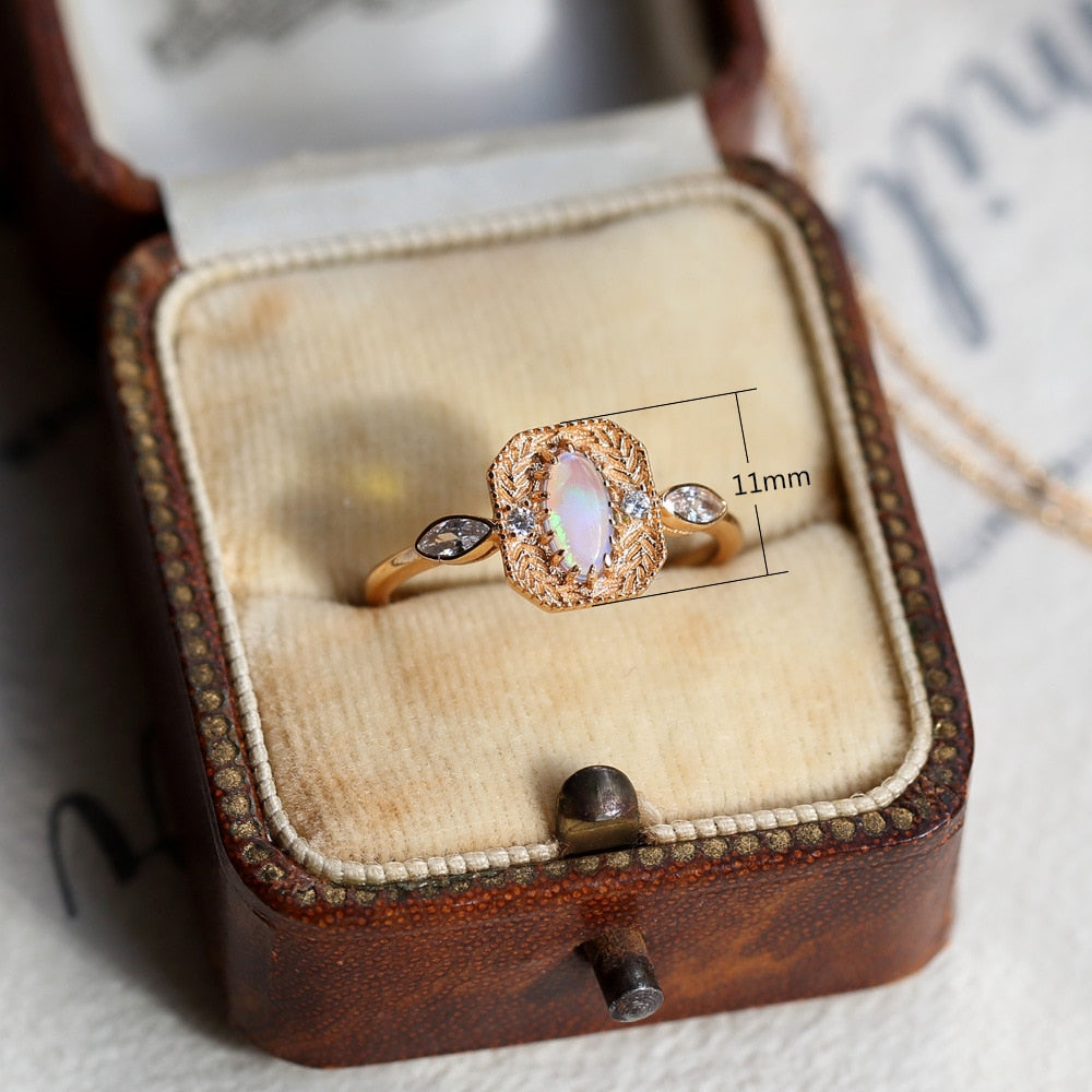 Bague en Opale