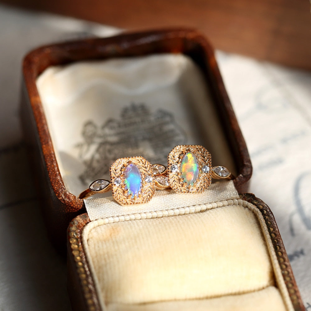 Bague en Opale
