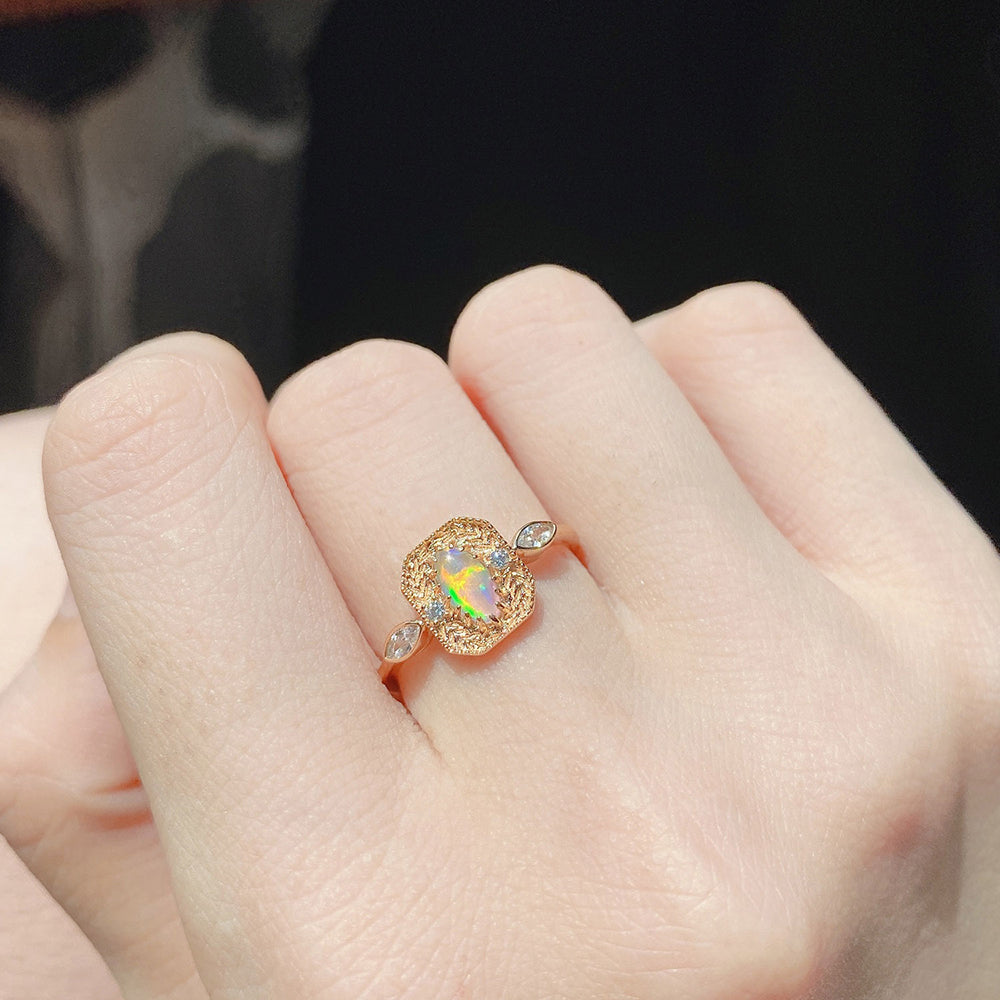 Bague en Opale