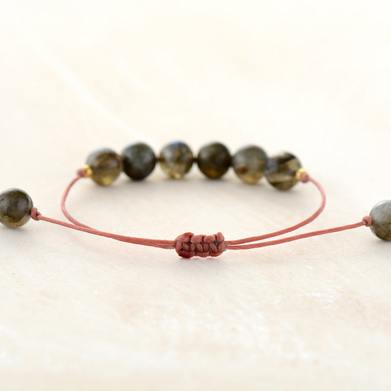 Bracelet "Inspiration" en Labradorite