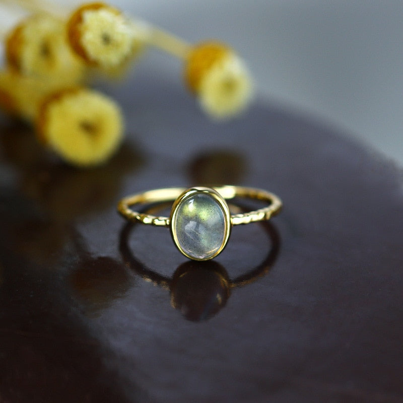 Bague en Labradorite