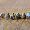 Boucles d'oreilles "Céleste" en Labradorite