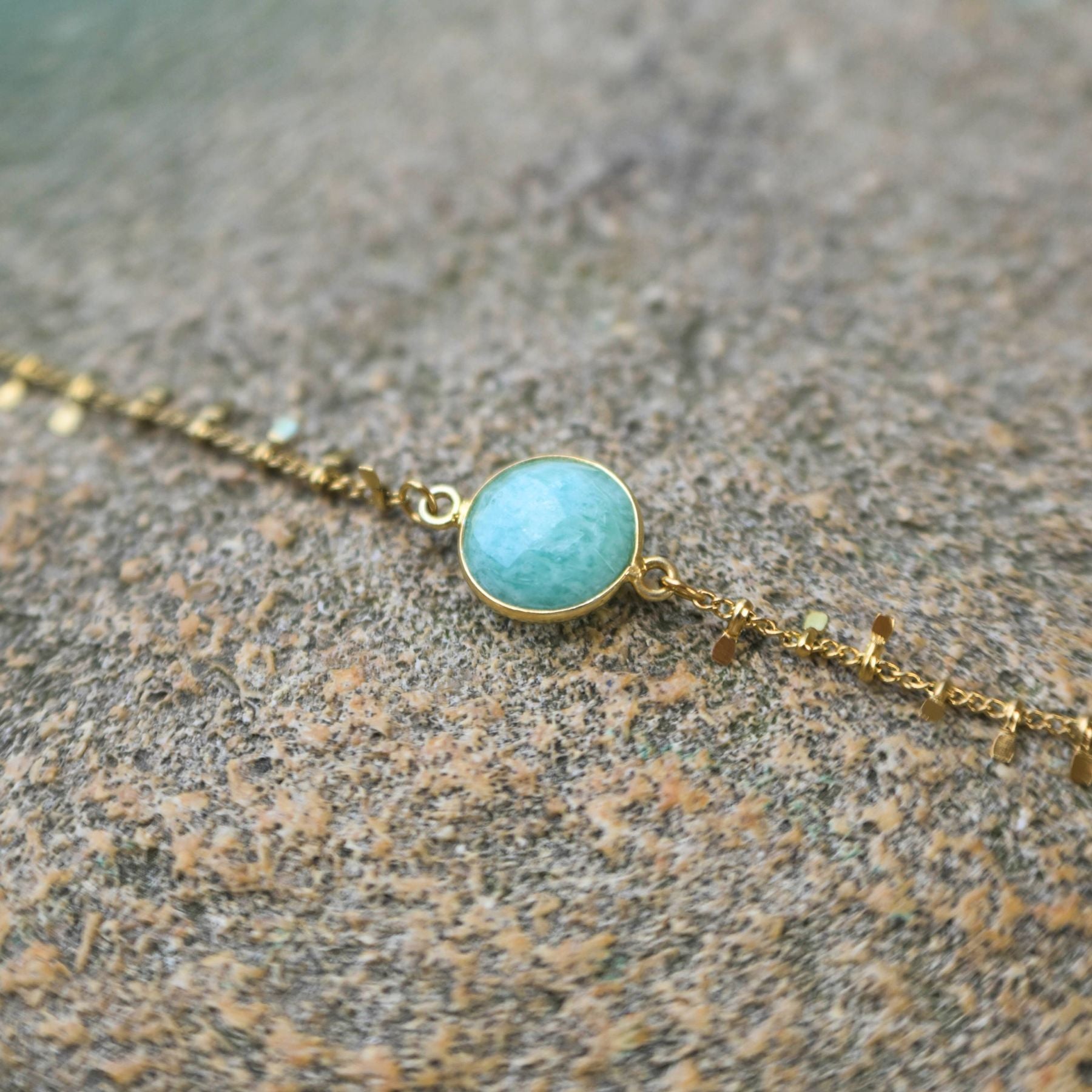 Bracelet "Thalie" en Amazonite