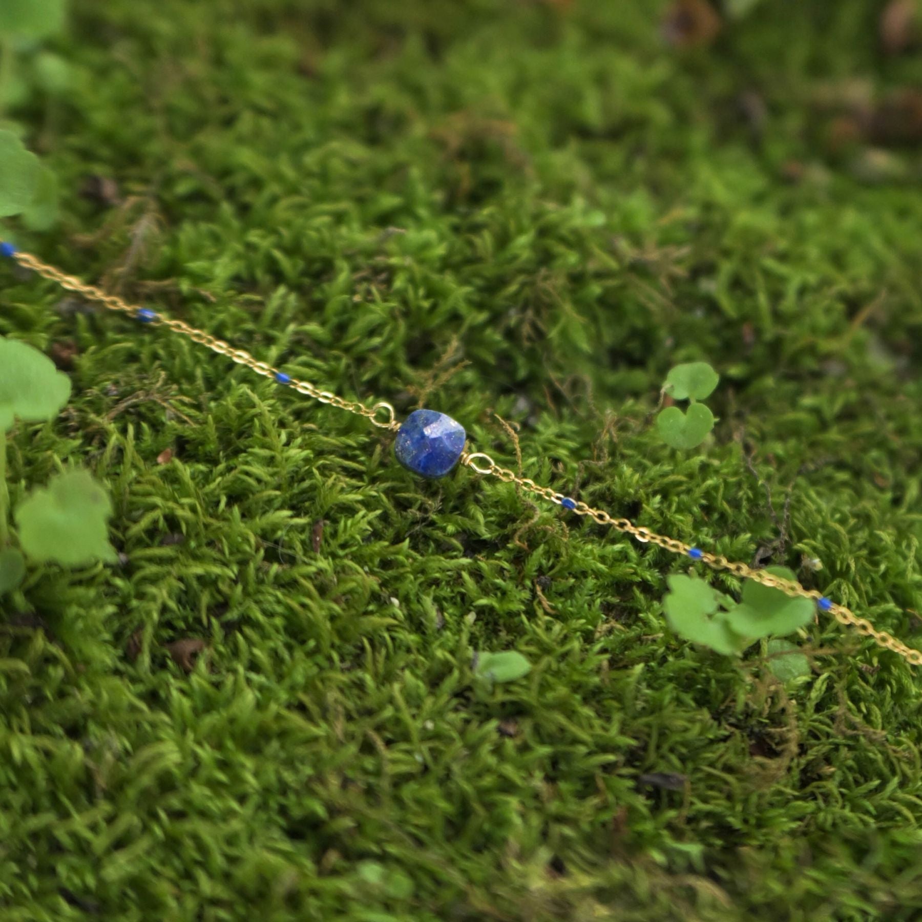 Bracelet fin en Lapis-lazuli