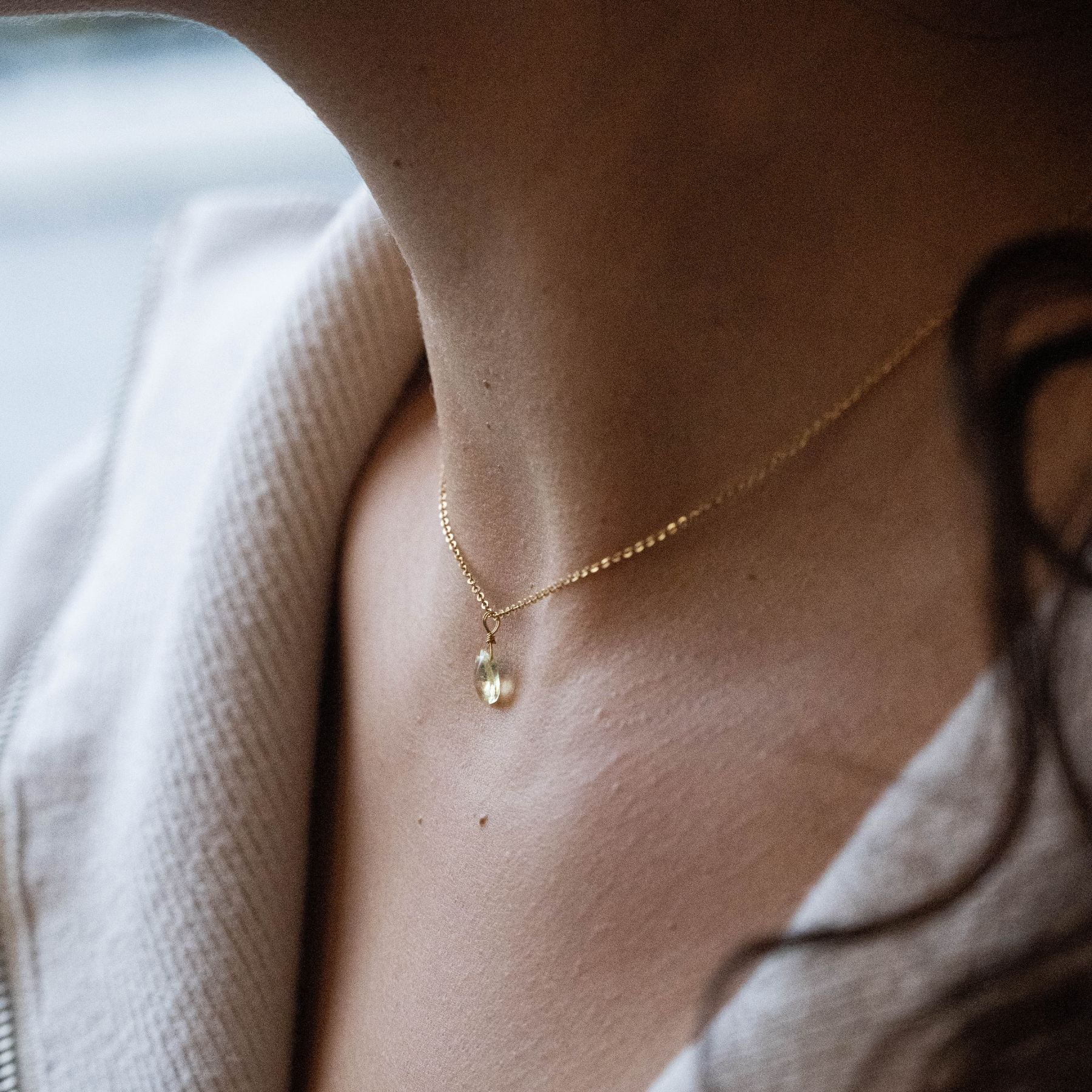 Collier en Citrine