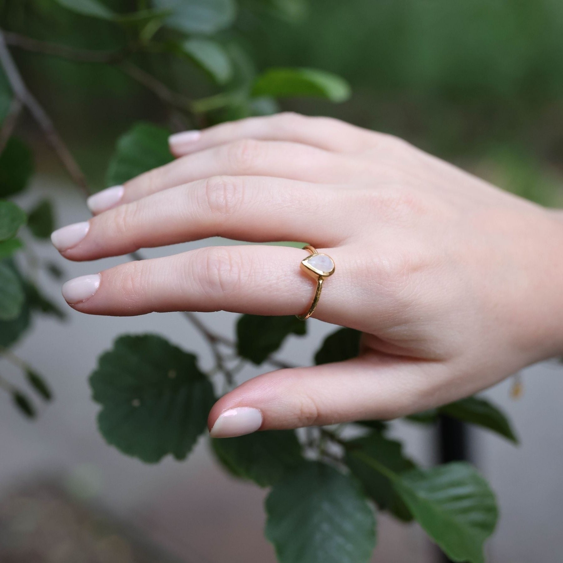 Bague en Pierre de lune