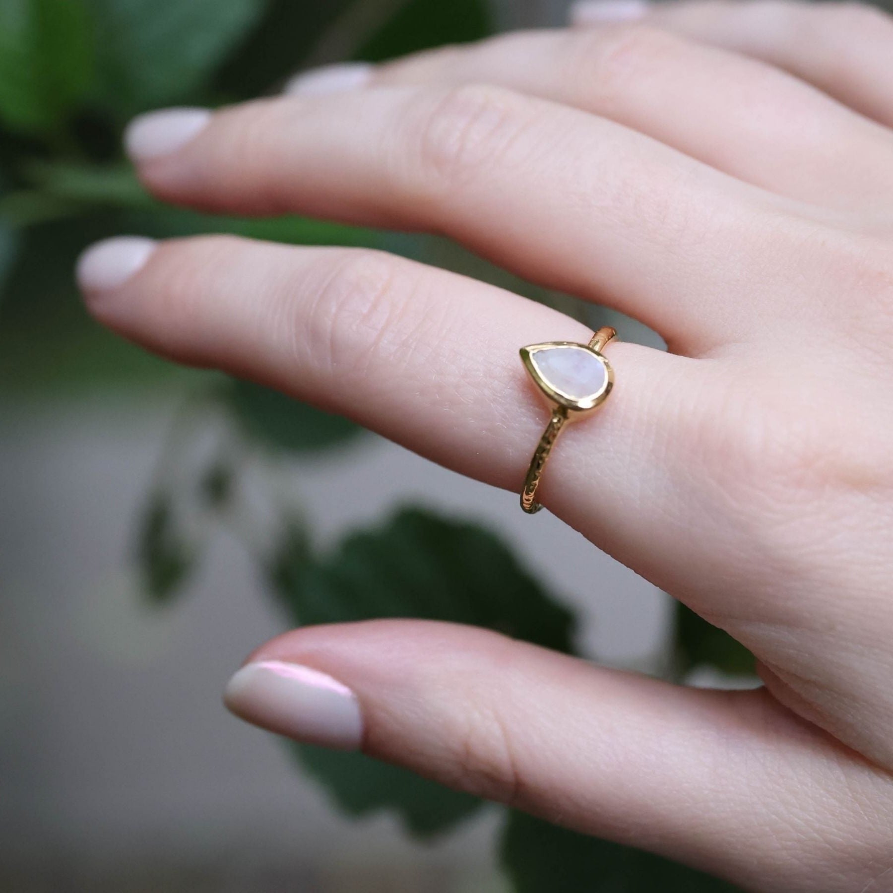 Bague en Pierre de lune