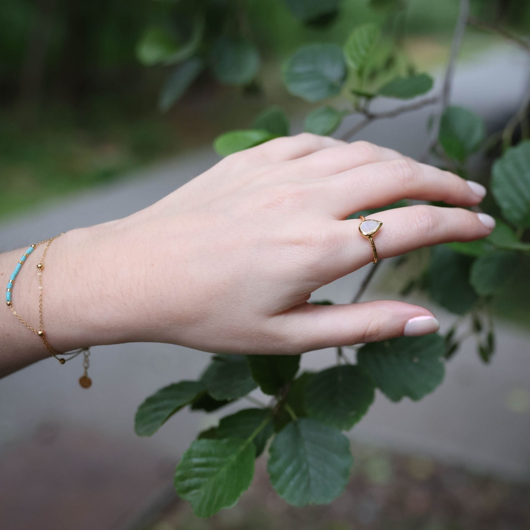 Bague en Pierre de lune