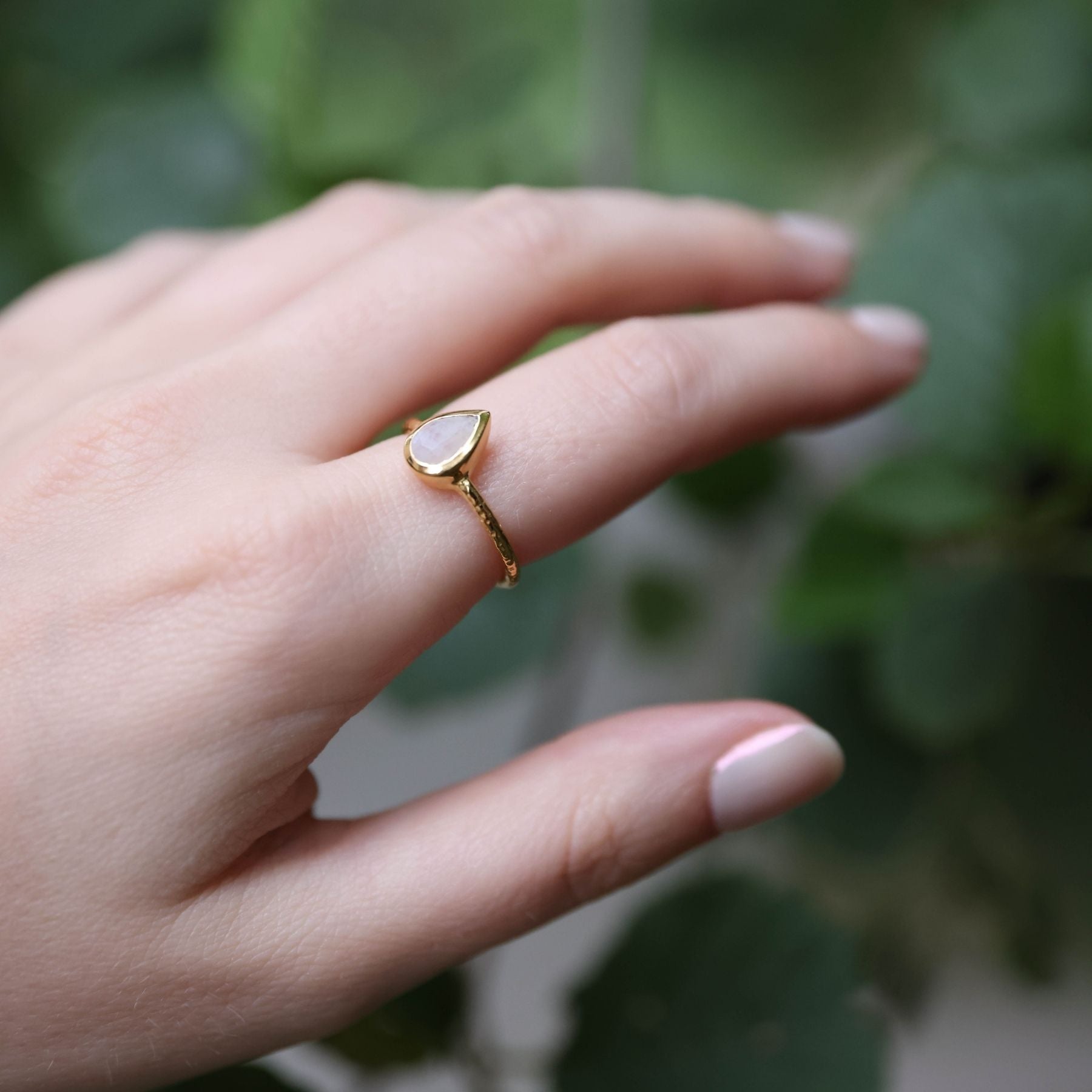 Bague en Pierre de lune