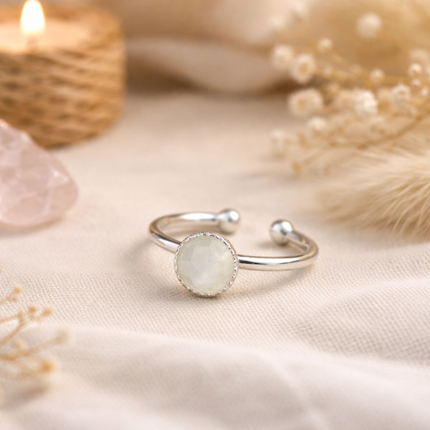 Bague "Métis" - Pierre de lune