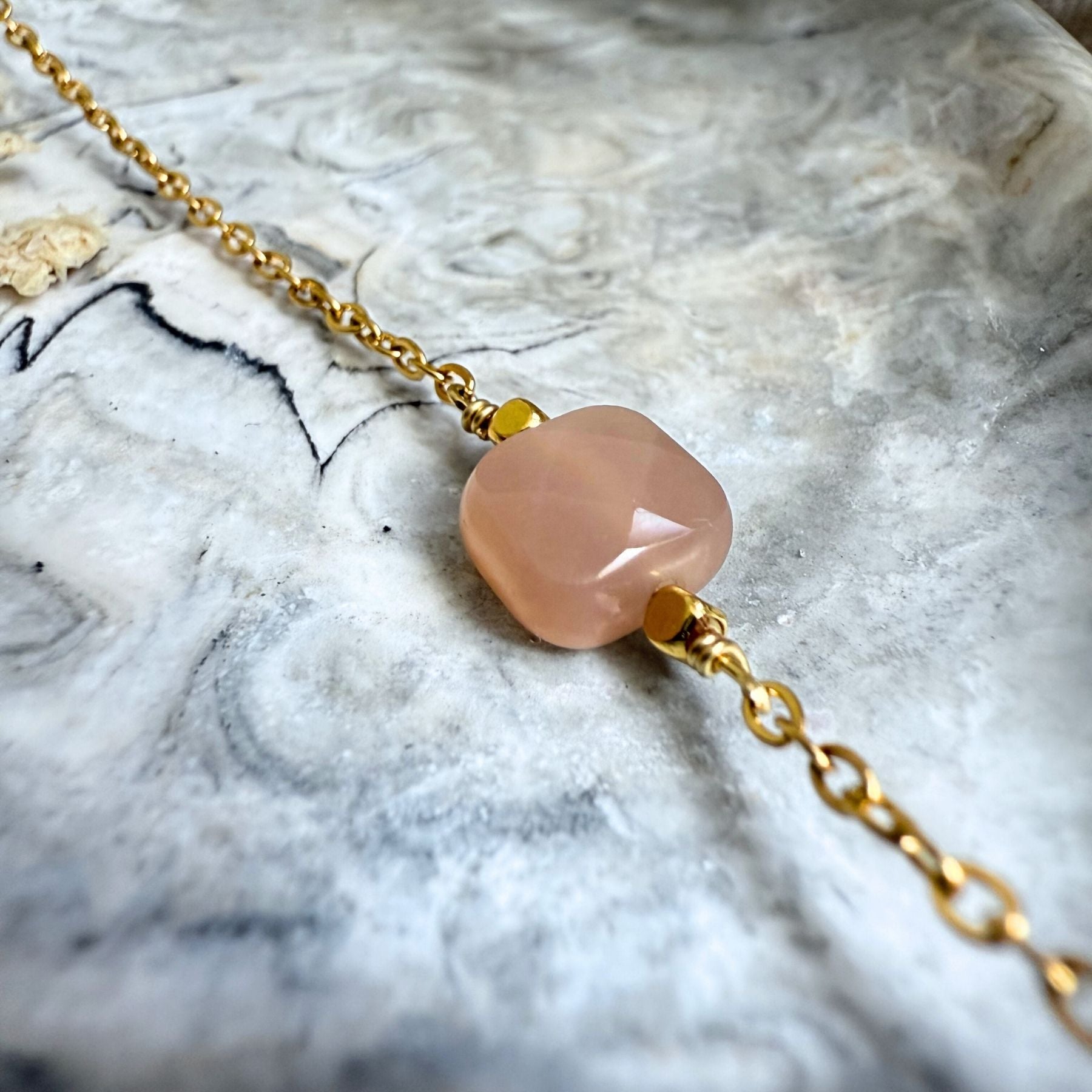 Bracelet "Héméra" - Pierre de soleil
