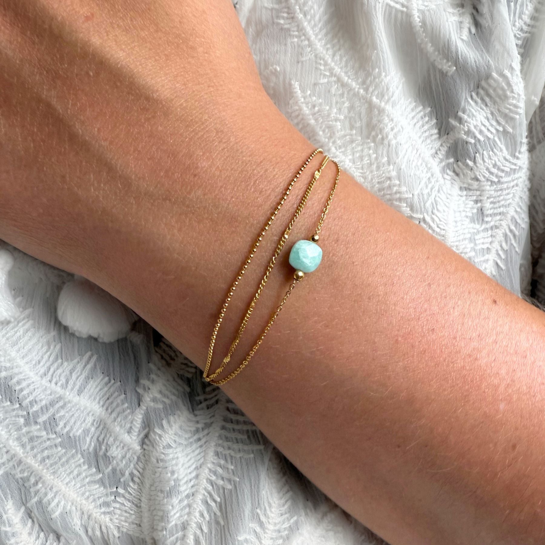 Bracelet "Sedna" - Amazonite
