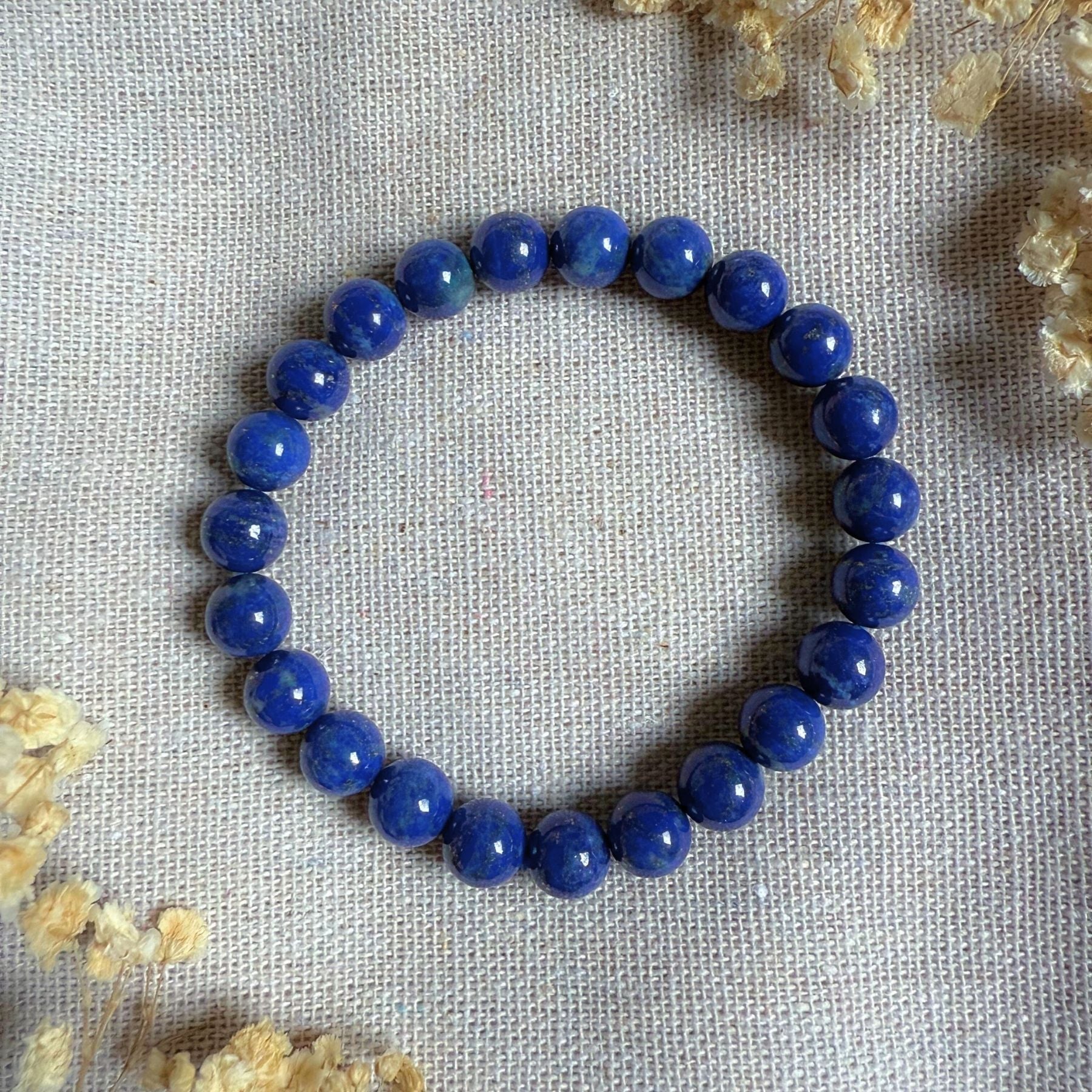 Bracelet en Lapis lazuli AA+