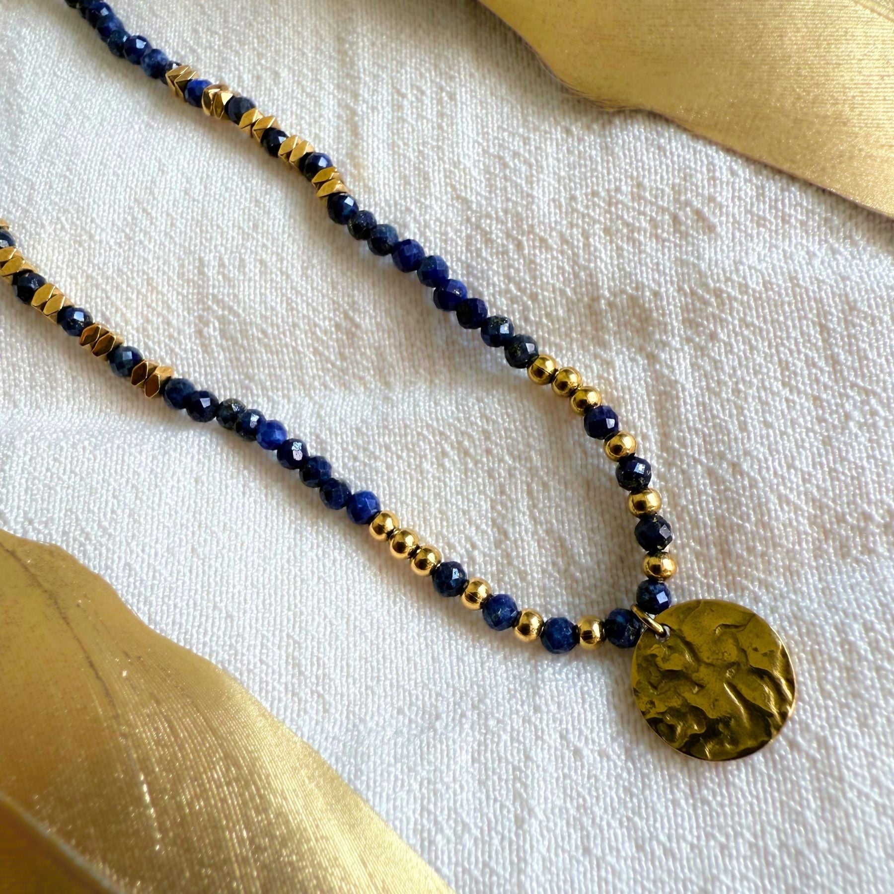Collier "Calypso" - Lapis-lazuli