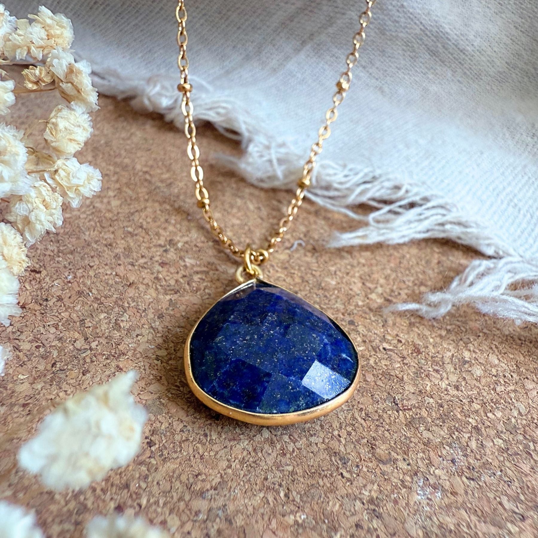 Collier "Némésis" - Lapis-lazuli