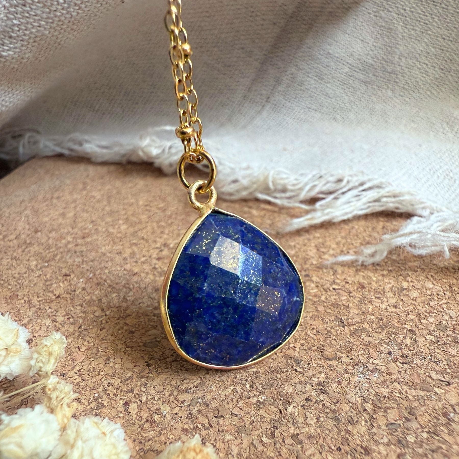 Collier "Némésis" - Lapis-lazuli