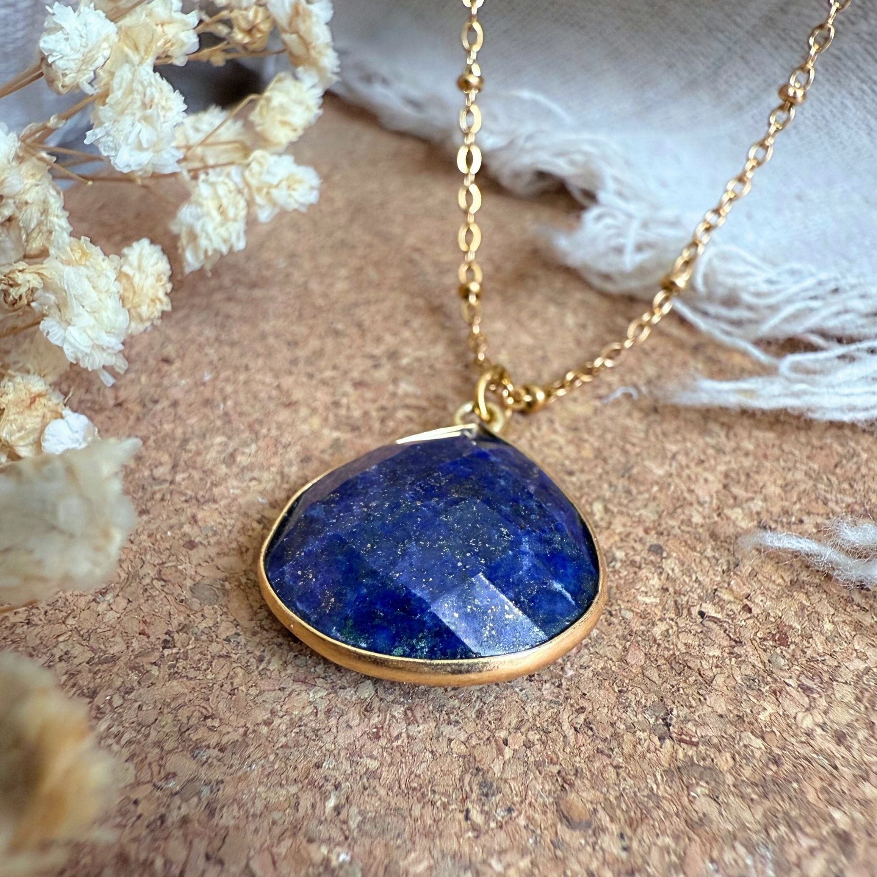 Collier "Némésis" - Lapis-lazuli