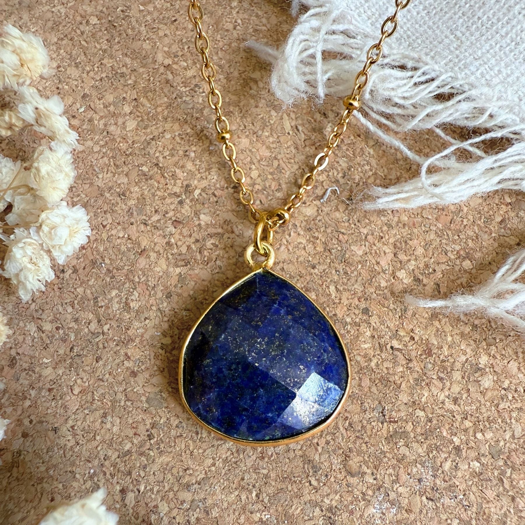 Collier "Némésis" - Lapis-lazuli