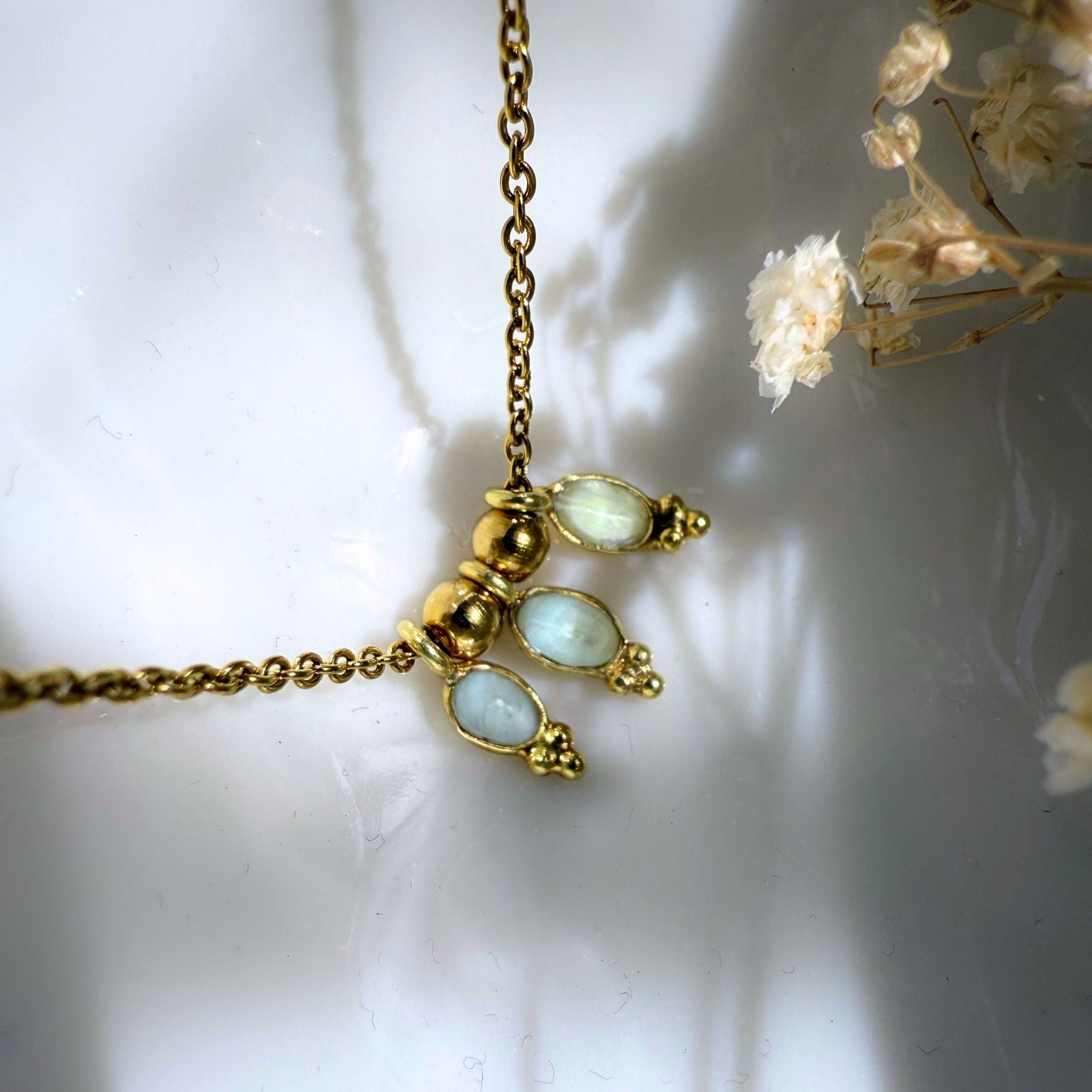 Collier "Triade" - Perle d'eau douce